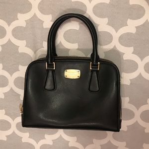 Michael Kors Black Satchel Handbag Purse Bag
